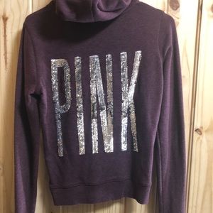 VS pink zip up jacket